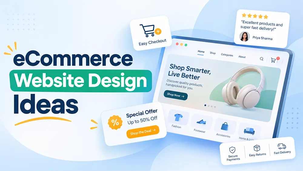 eCommerce Website Design Ideas
